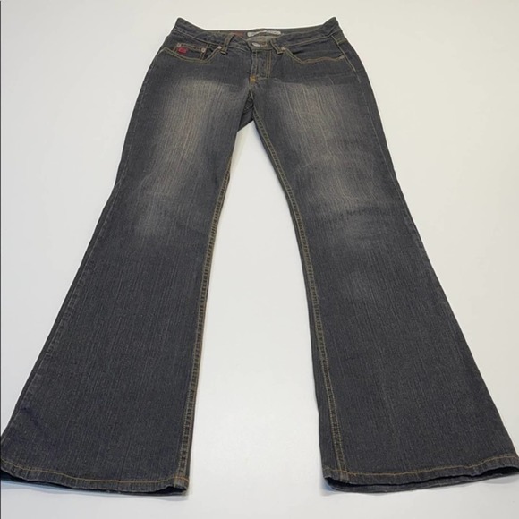 PARIS BLUES Women’s 5 (Juniors) SOULMATE Bootcut Black Jeans - Picture 4 of 5